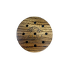 ZEBRAWOOD/GLASS WITH DYMONDWOOD STRIKER bottom of pot call with logo displayed