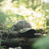Old School Bottomland Leather Patch Hat