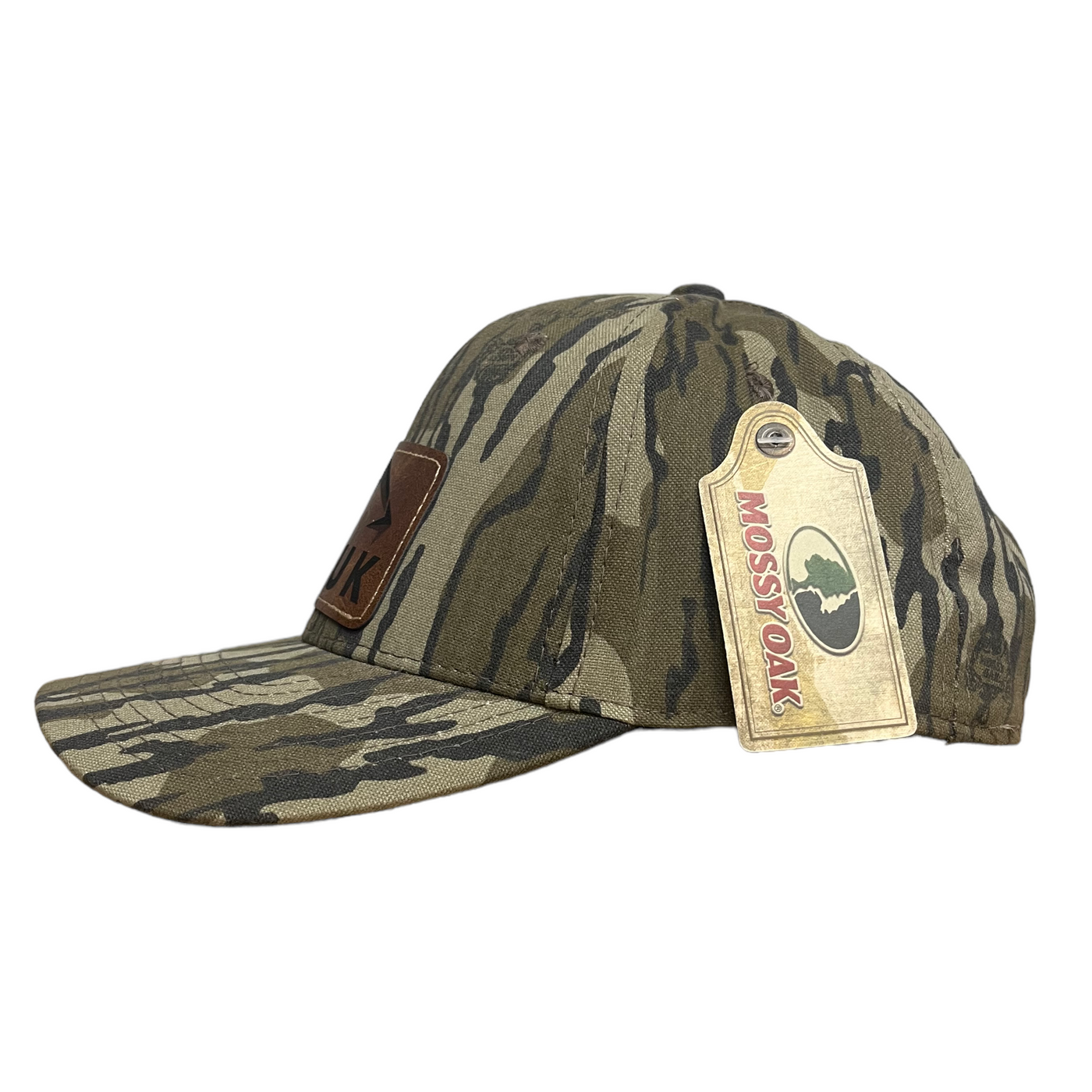 Old School Bottomland Leather Patch Hat