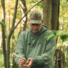 Old School Bottomland Mesh Back Leather Patch Hat