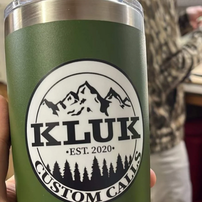 KLUK Custom Calls Logo Decal