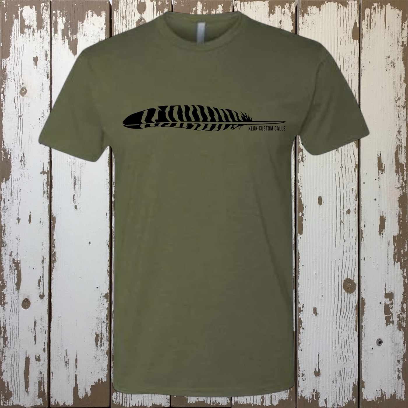 KLUK Feather T-Shirt (Military Green)