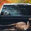 KLUK logo window decal