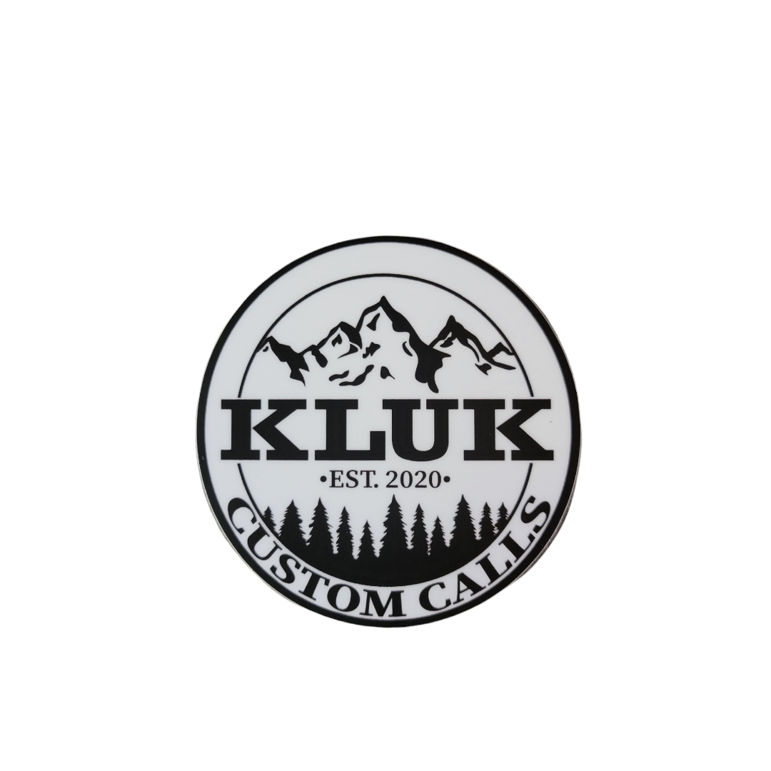 Kluk custom calls logo decal