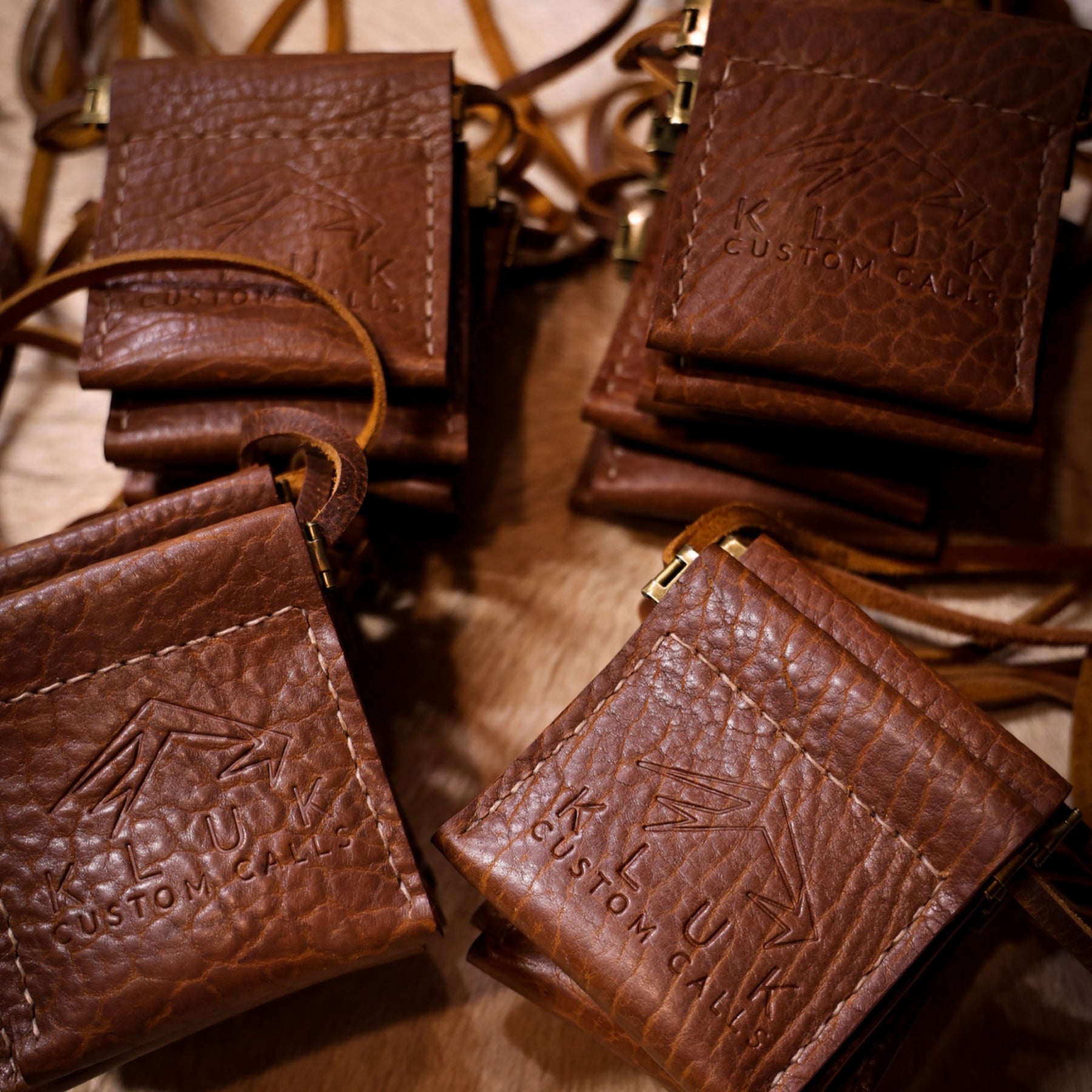 Leather call case KLUK Custom Calls