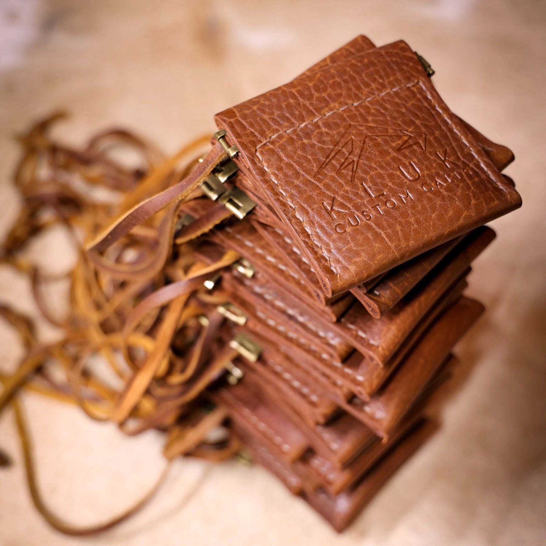 Leather call case KLUK Custom Calls